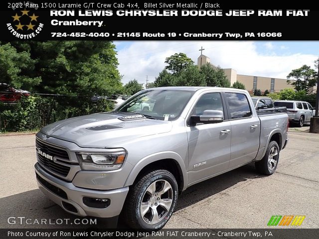 2022 Ram 1500 Laramie G/T Crew Cab 4x4 in Billet Silver Metallic