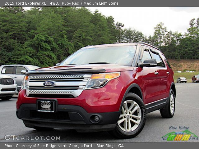 2015 Ford Explorer XLT 4WD in Ruby Red