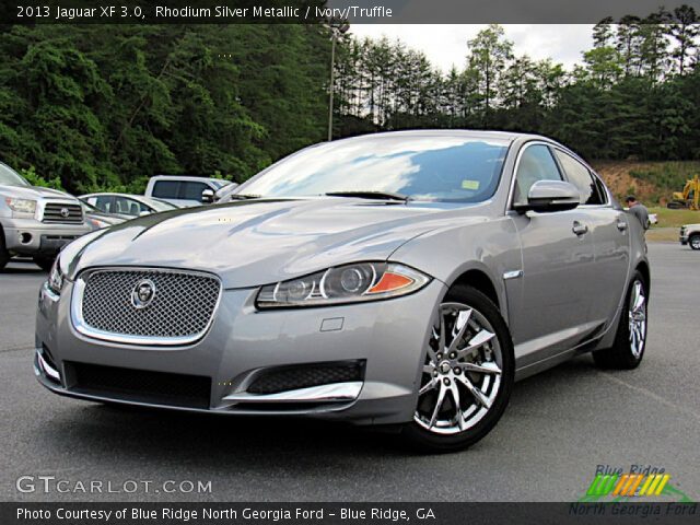 2013 Jaguar XF 3.0 in Rhodium Silver Metallic