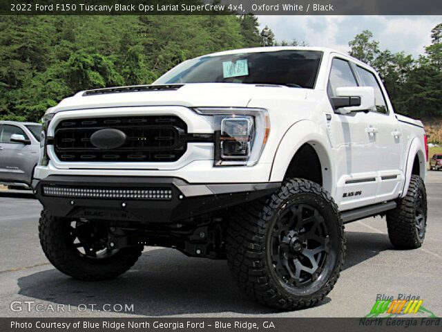 2022 Ford F150 Tuscany Black Ops Lariat SuperCrew 4x4 in Oxford White