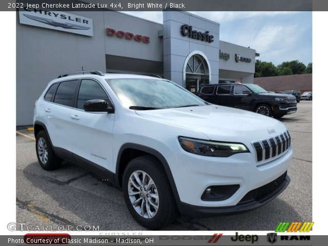 2022 Jeep Cherokee Latitude Lux 4x4 in Bright White