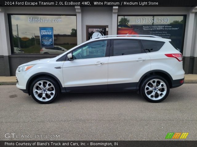 2014 Ford Escape Titanium 2.0L EcoBoost 4WD in White Platinum