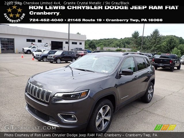 2022 Jeep Cherokee Limited 4x4 in Granite Crystal Metallic