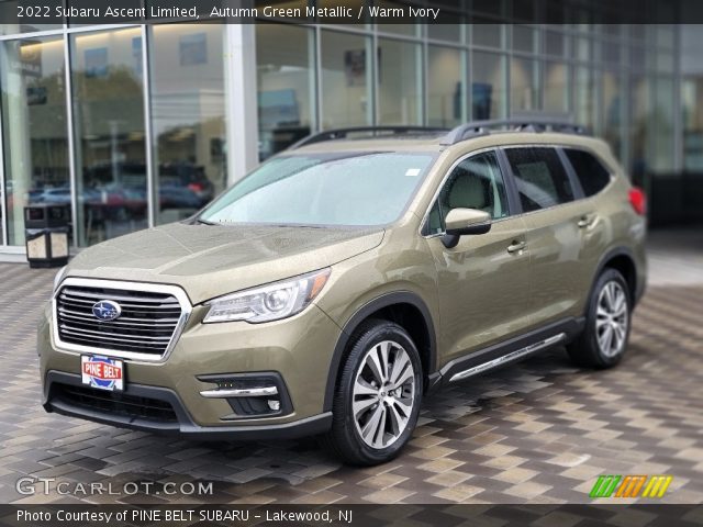 2022 Subaru Ascent Limited in Autumn Green Metallic