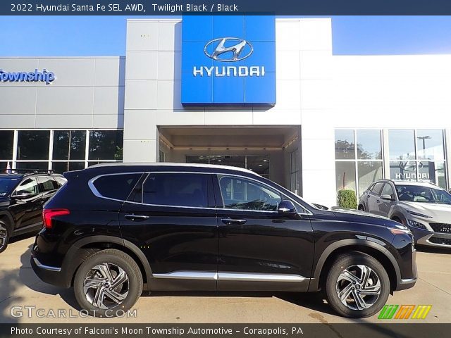 2022 Hyundai Santa Fe SEL AWD in Twilight Black
