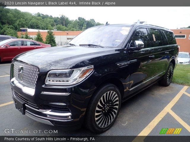 2020 Lincoln Navigator L Black Label 4x4 in Infinite Black