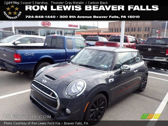 2014 Mini Cooper S Hardtop in Thunder Gray Metallic