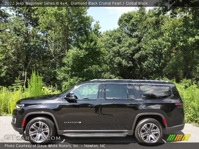 2022 Jeep Wagoneer Series III 4x4 in Diamond Black Crystal Pearl