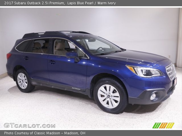 2017 Subaru Outback 2.5i Premium in Lapis Blue Pearl