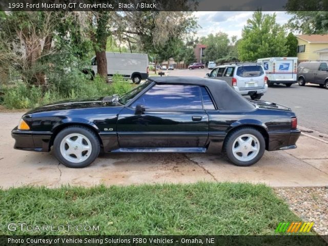 1993 Ford Mustang GT Convertible in Black