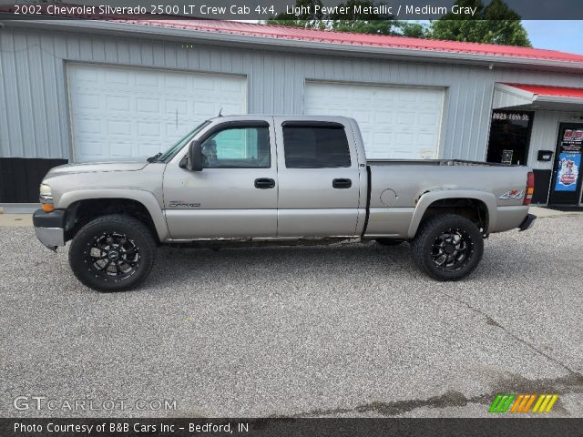 2002 Chevrolet Silverado 2500 LT Crew Cab 4x4 in Light Pewter Metallic