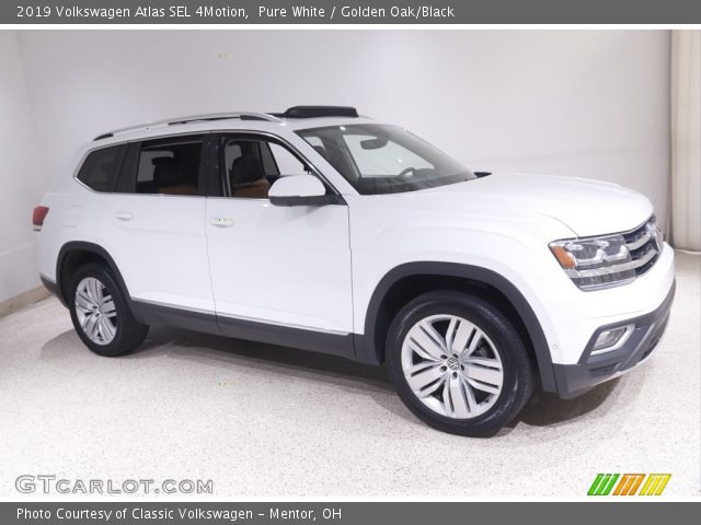 2019 Volkswagen Atlas SEL 4Motion in Pure White
