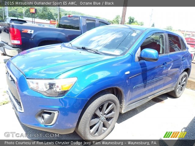 2015 Mitsubishi Outlander Sport ES AWC in Octane Blue