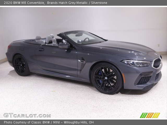 2020 BMW M8 Convertible in Brands Hatch Grey Metallic