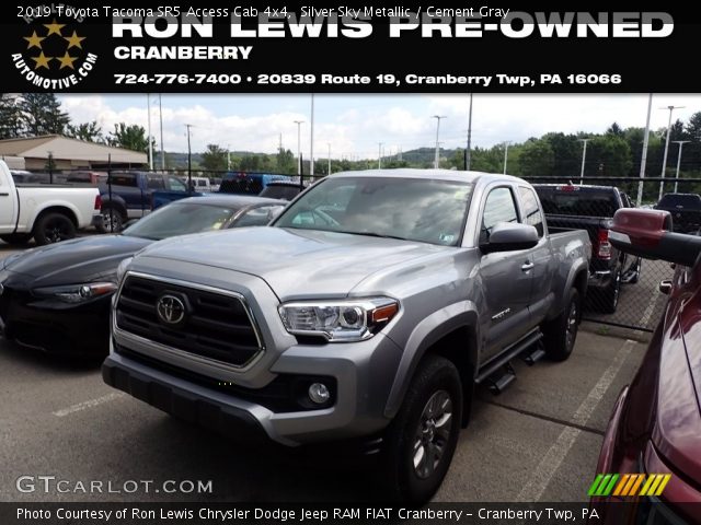 2019 Toyota Tacoma SR5 Access Cab 4x4 in Silver Sky Metallic