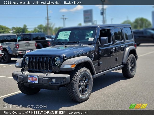 2022 Jeep Wrangler Unlimited Willys 4x4 in Black