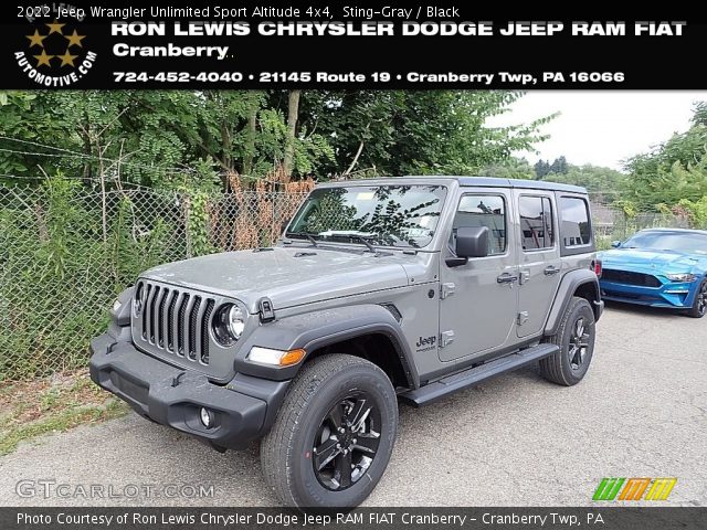 2022 Jeep Wrangler Unlimited Sport Altitude 4x4 in Sting-Gray