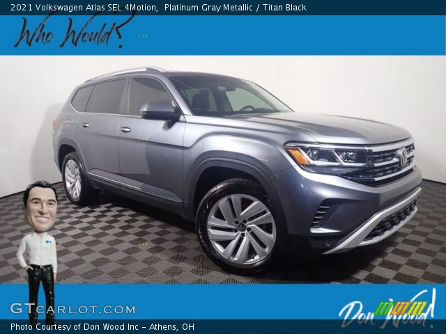 2021 Volkswagen Atlas SEL 4Motion in Platinum Gray Metallic