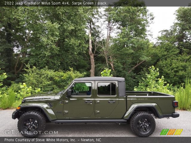 2022 Jeep Gladiator Willys Sport 4x4 in Sarge Green