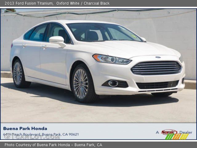 2013 Ford Fusion Titanium in Oxford White