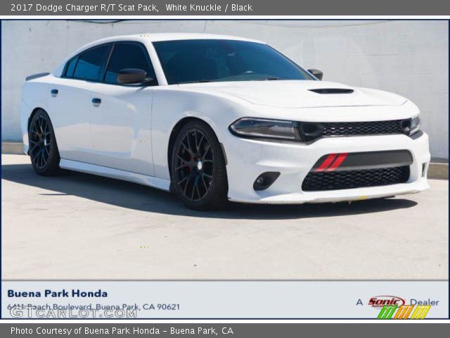 2017 Dodge Charger R/T Scat Pack in White Knuckle