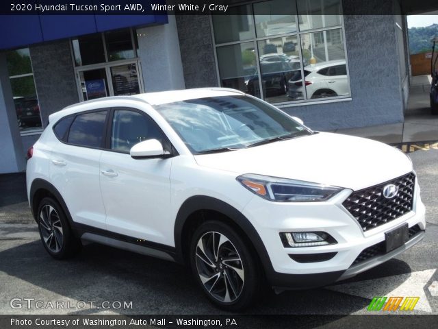 2020 Hyundai Tucson Sport AWD in Winter White