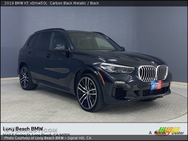 2019 BMW X5 xDrive50i in Carbon Black Metallic