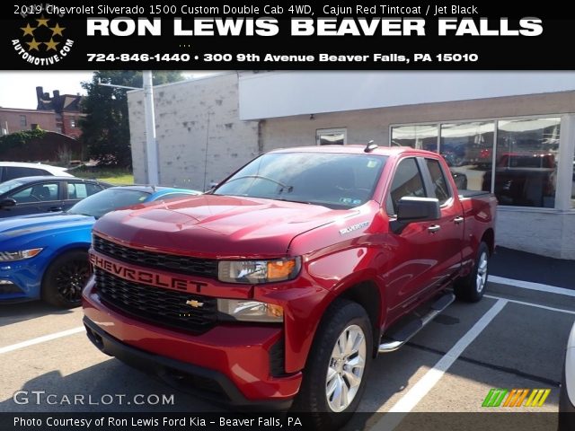 2019 Chevrolet Silverado 1500 Custom Double Cab 4WD in Cajun Red Tintcoat