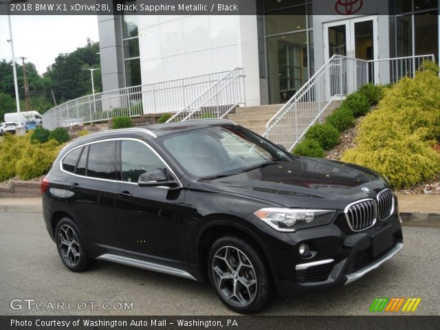 2018 BMW X1 xDrive28i in Black Sapphire Metallic