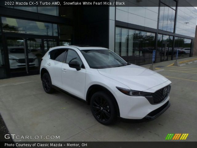 2022 Mazda CX-5 Turbo AWD in Snowflake White Pearl Mica