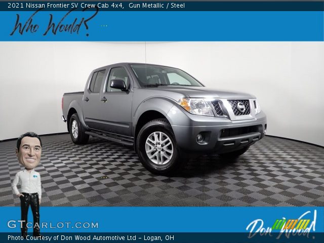 2021 Nissan Frontier SV Crew Cab 4x4 in Gun Metallic