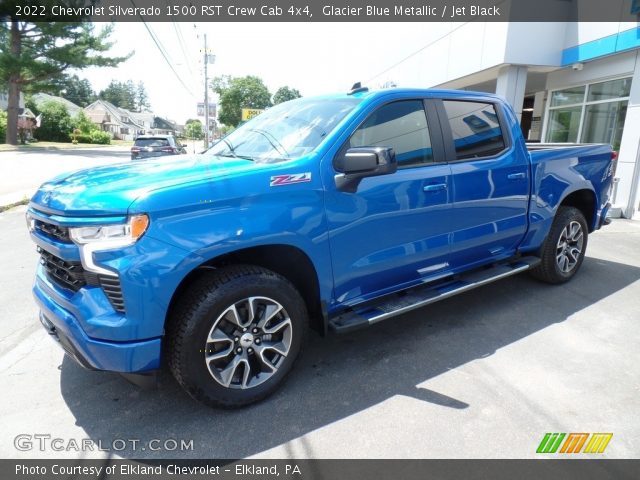 2022 Chevrolet Silverado 1500 RST Crew Cab 4x4 in Glacier Blue Metallic