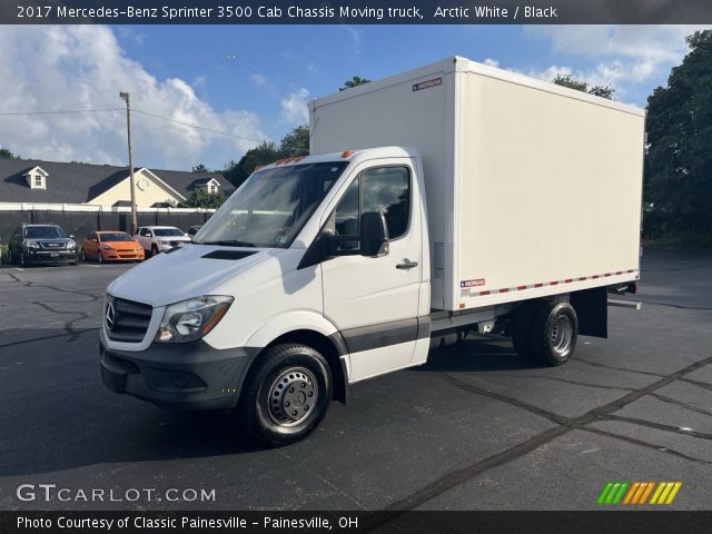2017 Mercedes-Benz Sprinter 3500 Cab Chassis Moving truck in Arctic White