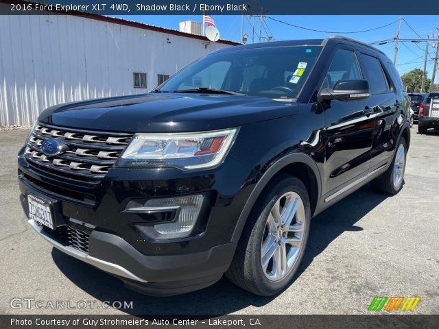 2016 Ford Explorer XLT 4WD in Shadow Black