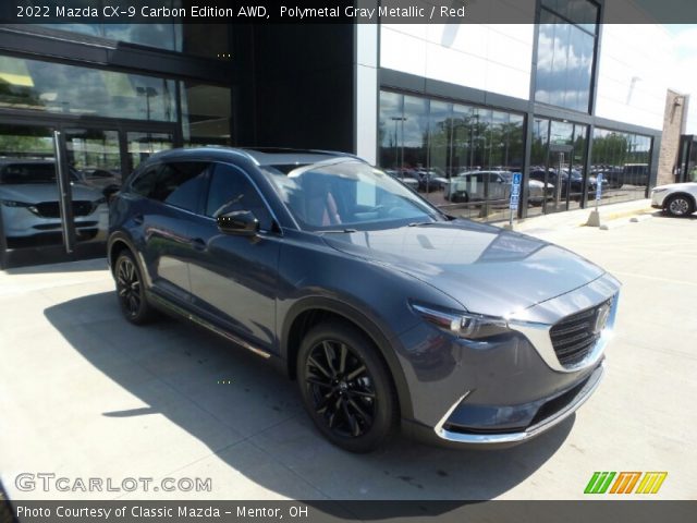 2022 Mazda CX-9 Carbon Edition AWD in Polymetal Gray Metallic