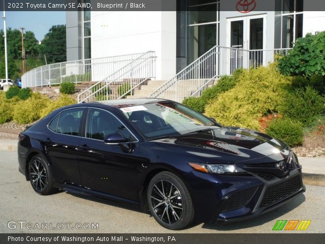 2022 Toyota Camry SE AWD in Blueprint