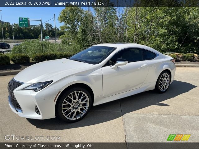 2022 Lexus RC 300 AWD in Eminent White Pearl