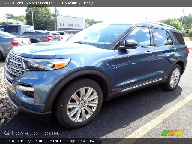 2020 Ford Explorer Limited in Blue Metallic