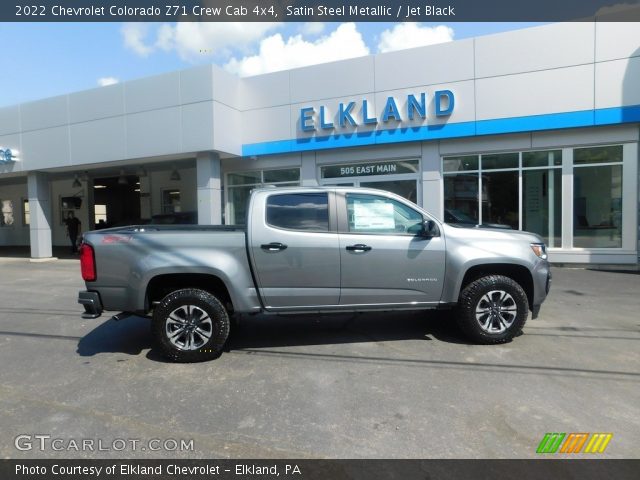 2022 Chevrolet Colorado Z71 Crew Cab 4x4 in Satin Steel Metallic