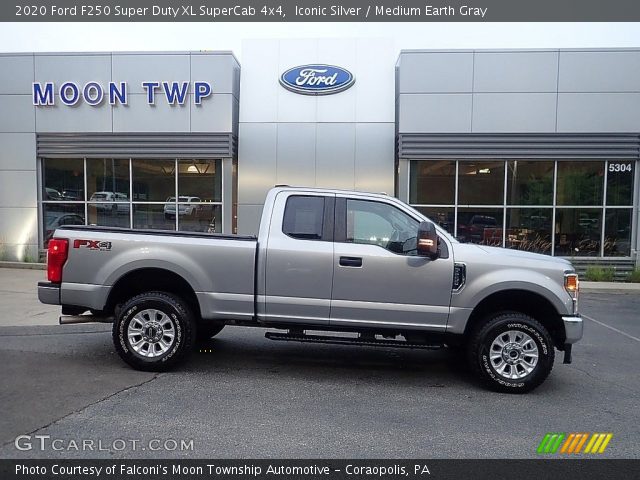 2020 Ford F250 Super Duty XL SuperCab 4x4 in Iconic Silver