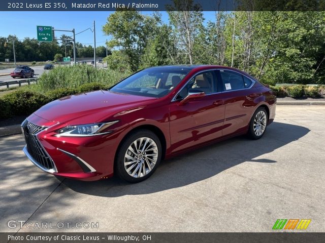 2022 Lexus ES 350 in Matador Red Mica