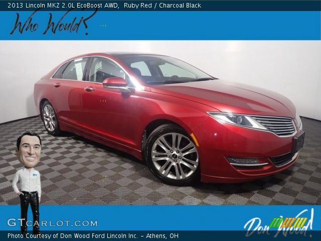 2013 Lincoln MKZ 2.0L EcoBoost AWD in Ruby Red