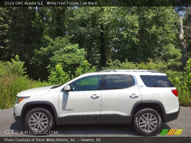 2019 GMC Acadia SLE in White Frost Tricoat
