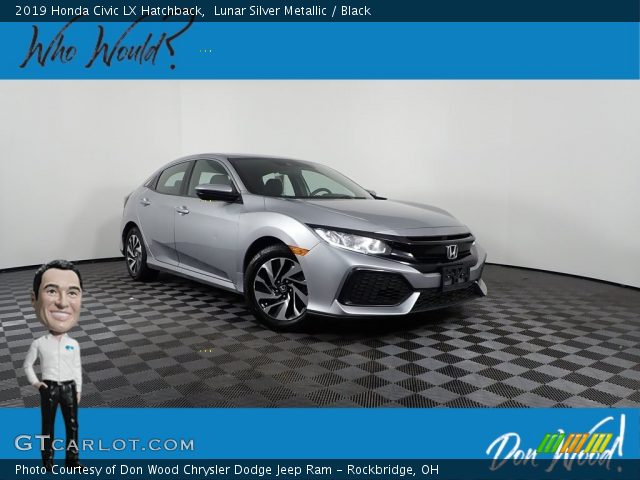 2019 Honda Civic LX Hatchback in Lunar Silver Metallic