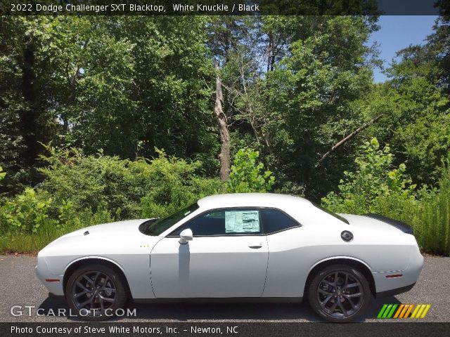 2022 Dodge Challenger SXT Blacktop in White Knuckle