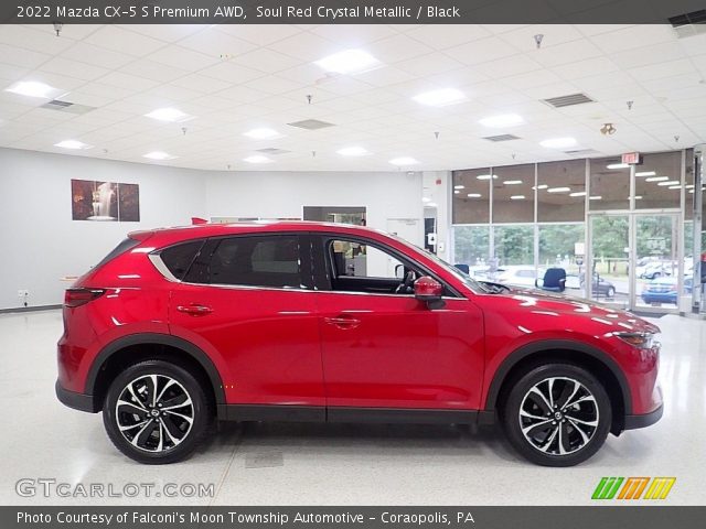 2022 Mazda CX-5 S Premium AWD in Soul Red Crystal Metallic