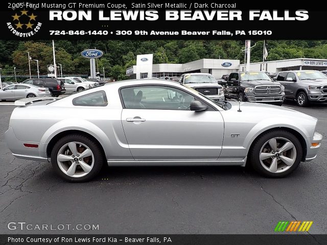 2005 Ford Mustang GT Premium Coupe in Satin Silver Metallic