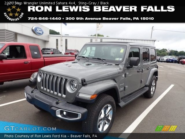 2020 Jeep Wrangler Unlimited Sahara 4x4 in Sting-Gray