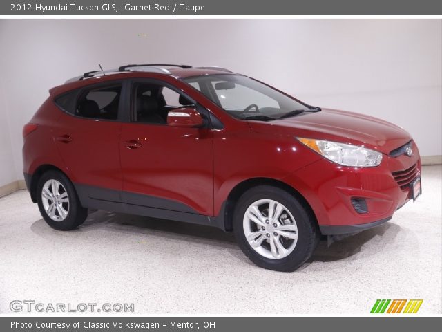 2012 Hyundai Tucson GLS in Garnet Red