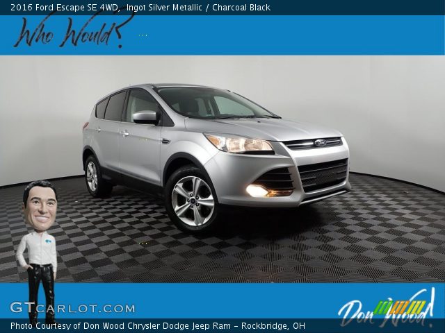 2016 Ford Escape SE 4WD in Ingot Silver Metallic